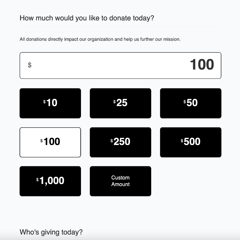 The Anya Nonprofit Website Template easily integrates with the Give Donations plugin.